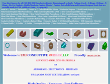 Tablet Screenshot of emiconductiverubberllc.com